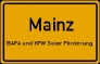 55116 Mainz | BAFA und KfW Solar Förderung