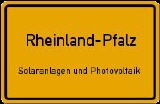 Rheinland-Pfalz Photovoltaik und Solarspeicher